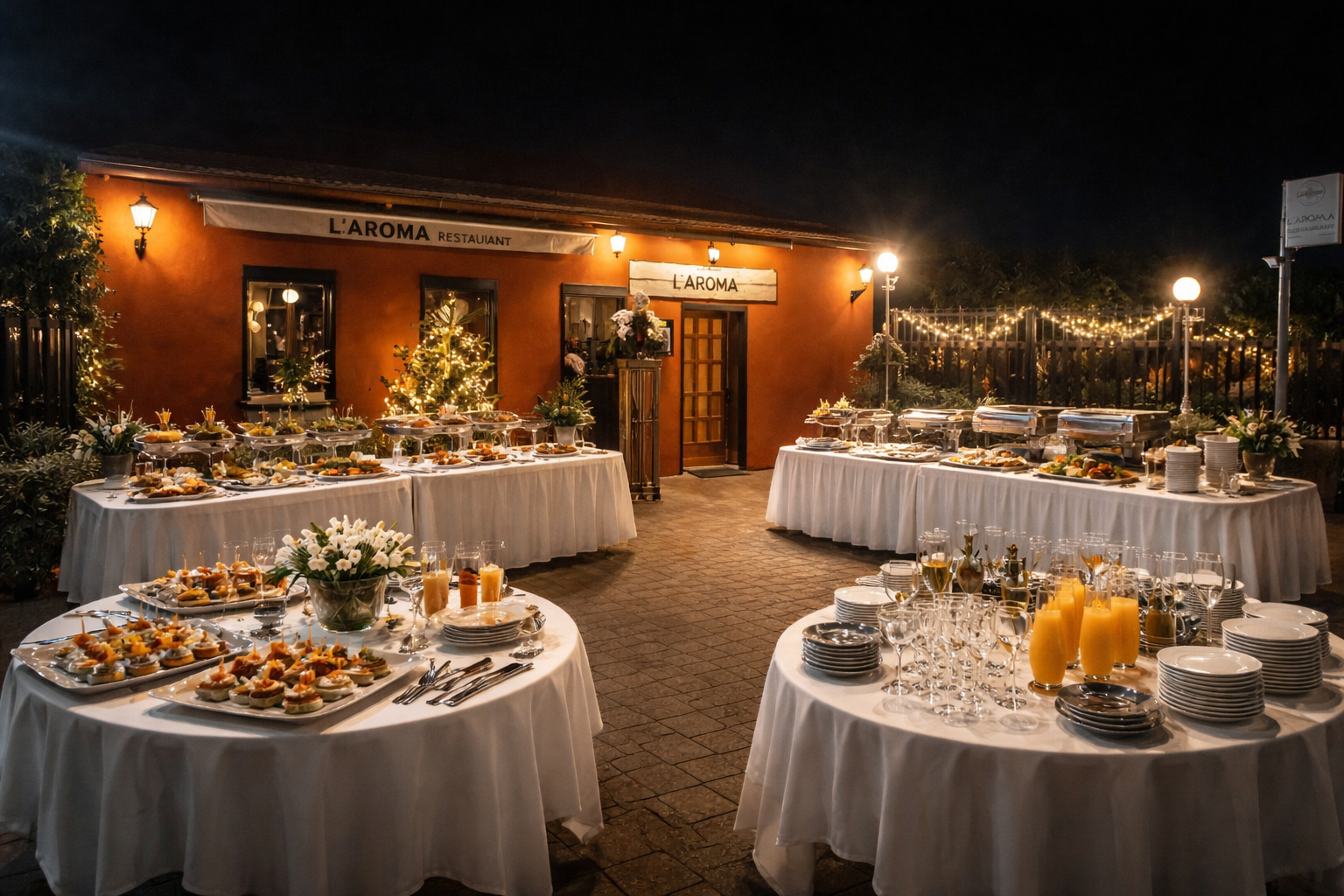 Gourmet Catering Service L'AROMA - Exquisite Events